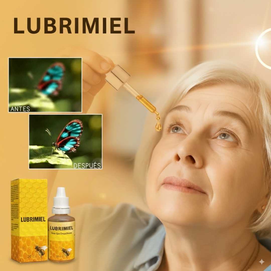 👀 Lubrimiel®: Cuidado natural para tus ojos cansados y con visión nublada