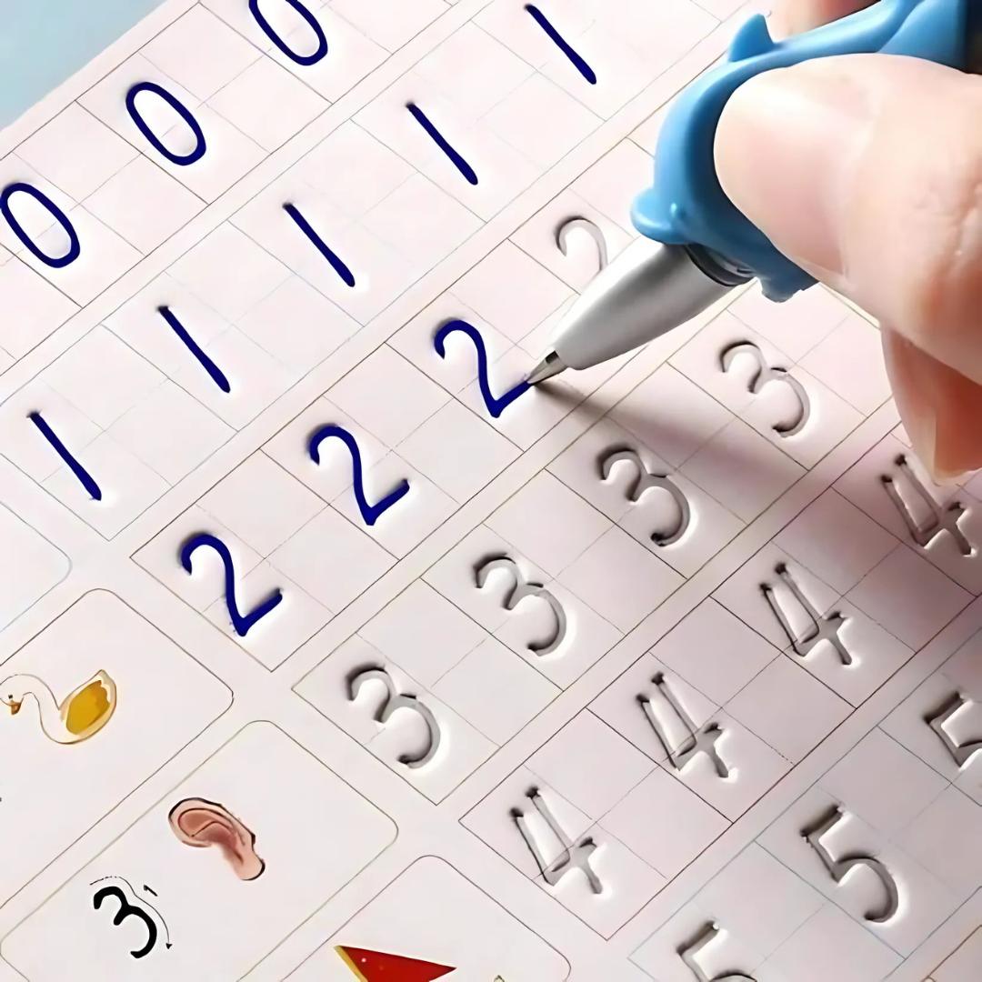 📝 Kit de 4 Cuadernos Mágicos del Metodo Montessori, Mejora la escritura, concentración y motricidad de los niños de forma divertida y reutilizable. – ¡50% OFF Solo por Hoy! 🎉