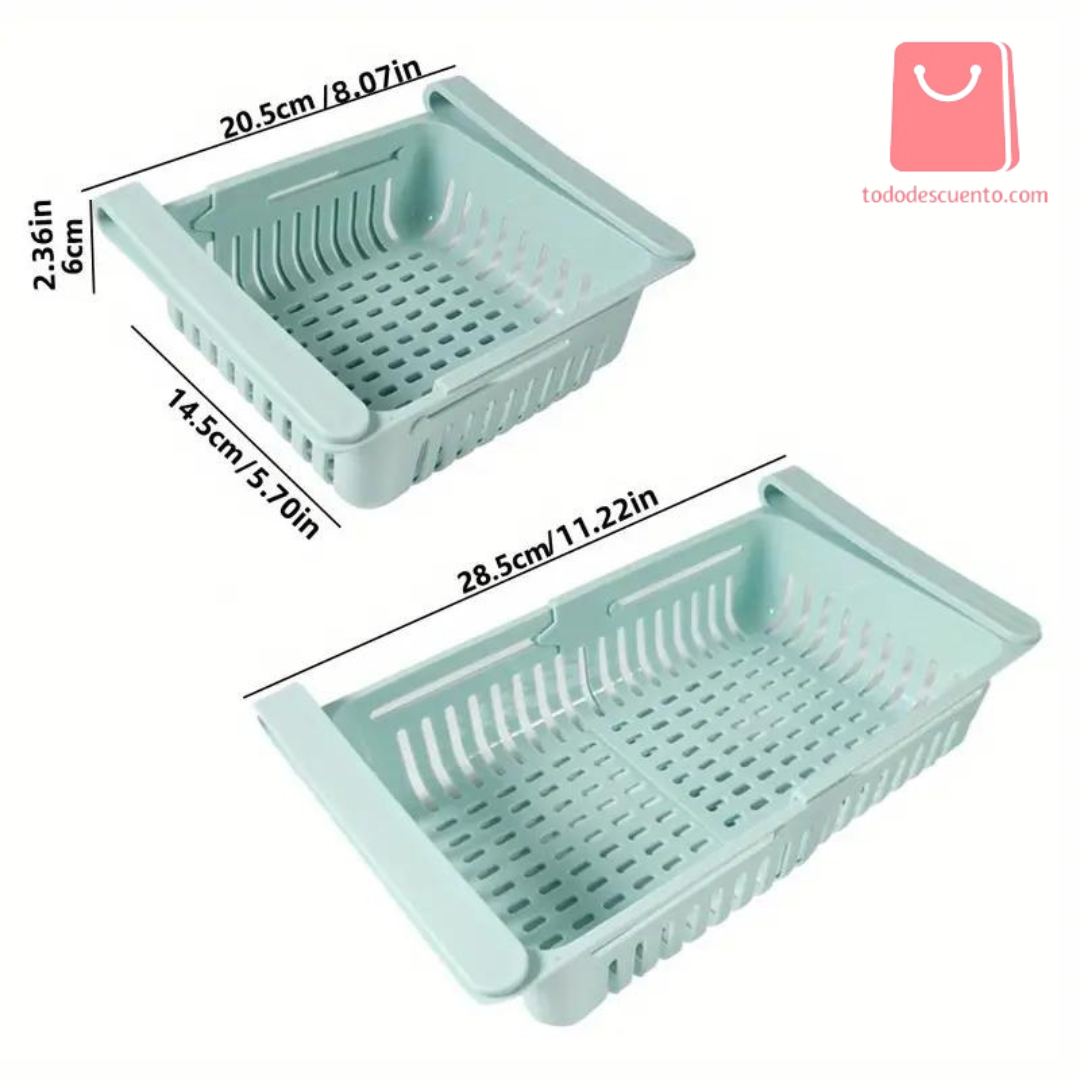 🍱 Organizador Extendible De Nevera (Pague 2 Lleva 3)🚀