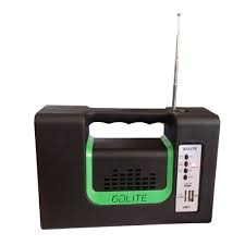 Panel Kit Solar Con Radio, Bombillos y Cargador GDLITE-10