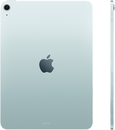 iPad Air azul, vista trasera