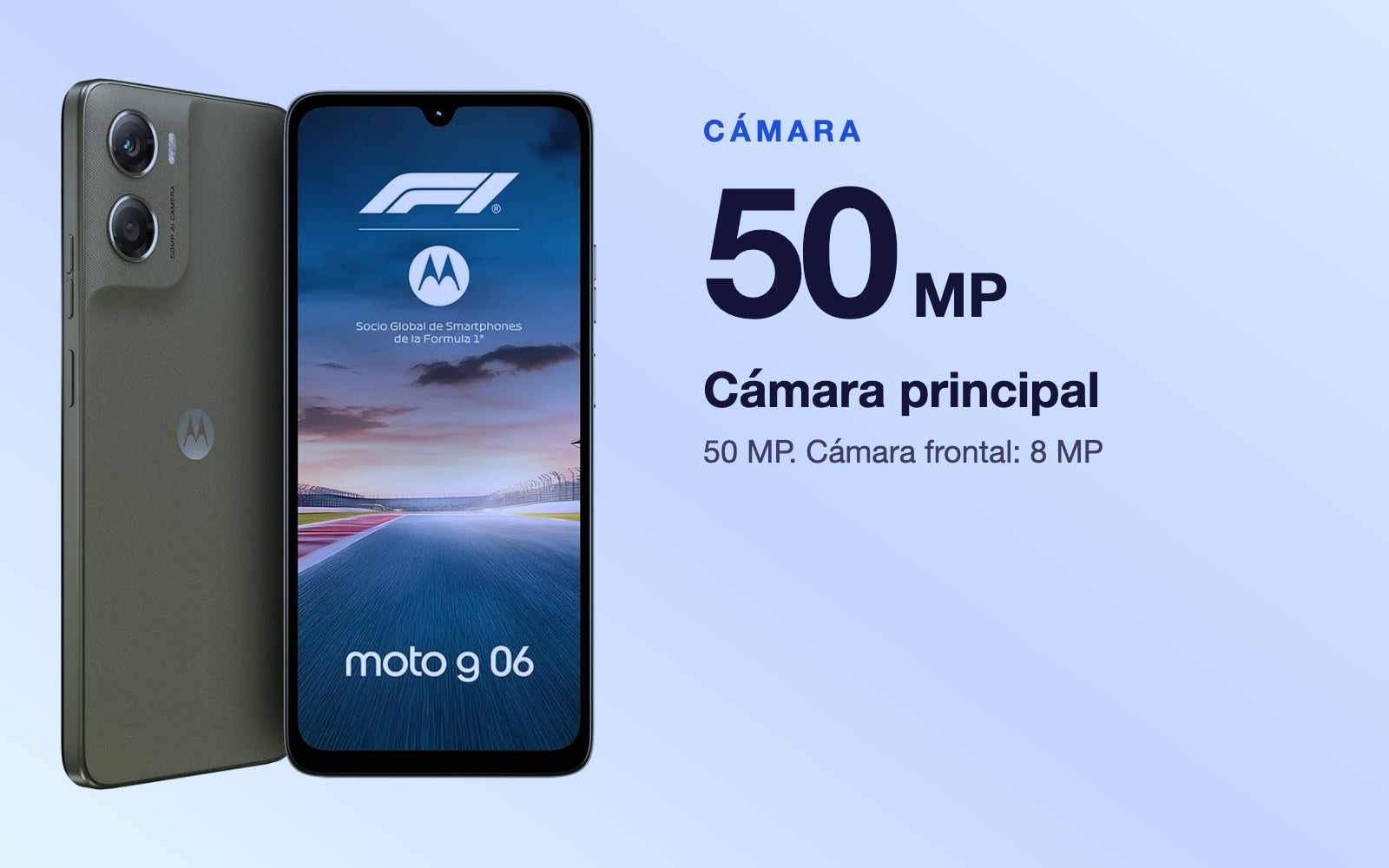 Cámara: 50 MP
