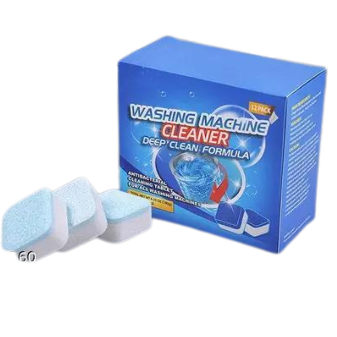 🧼 Washing Machine Cleaner : Pastillas de Limpieza para Lavadoras x 12 unds☘️