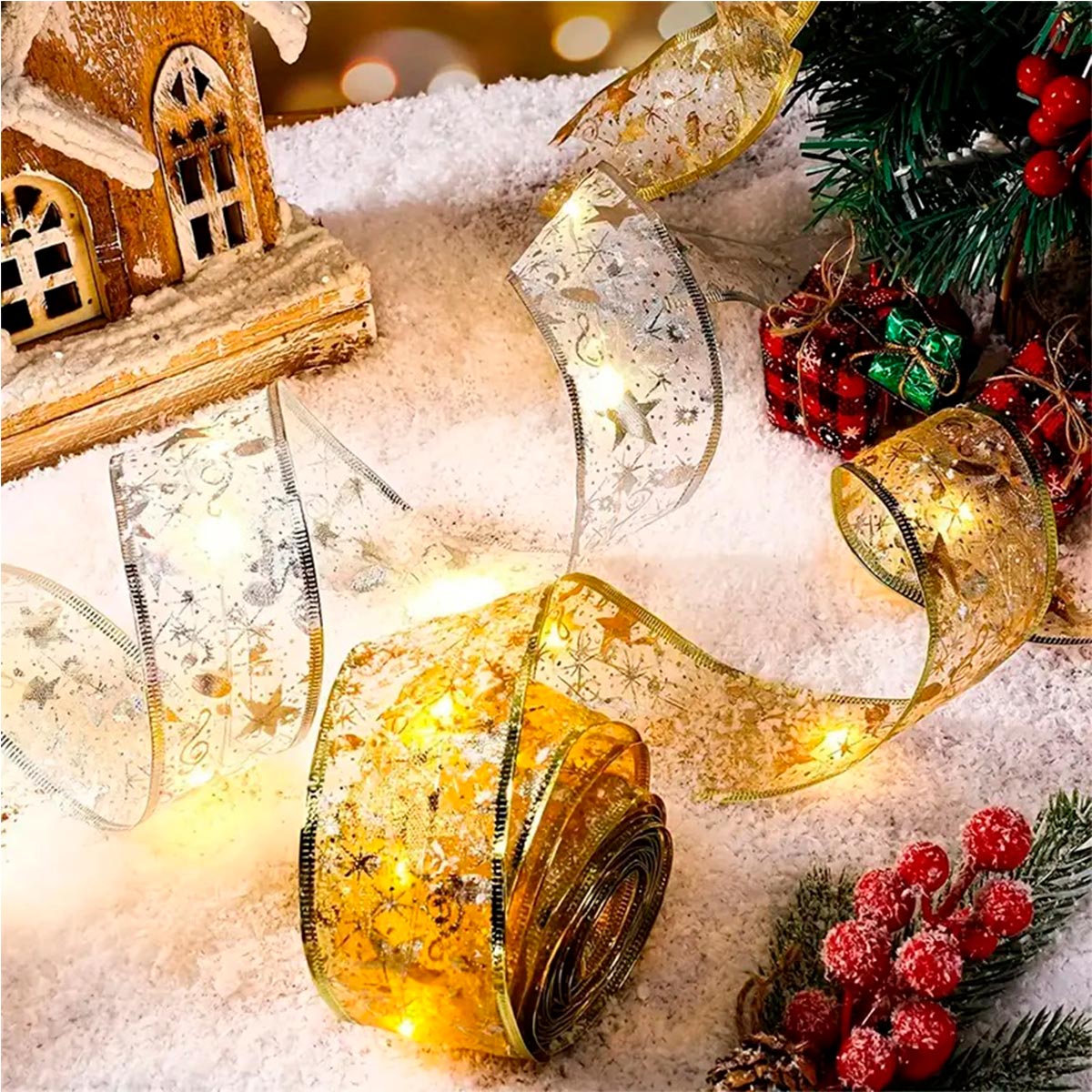 🎄Cinta Con luces Led de 5 Mts✨OFERTA TEMPRANA DE NAVIDAD 🎄