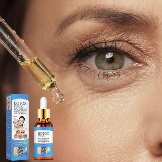 💆‍♀️ Botox Stock Solution® – Cuida y revitaliza tu piel cada día 😊Serum que disminuye arrugas en la frente, alisa las líneas finas, Repara, Estira y Nutre Tu Piel.🎁  OFERTA SOLO POR HOY : Paga 1 y Lleva 2 🎁