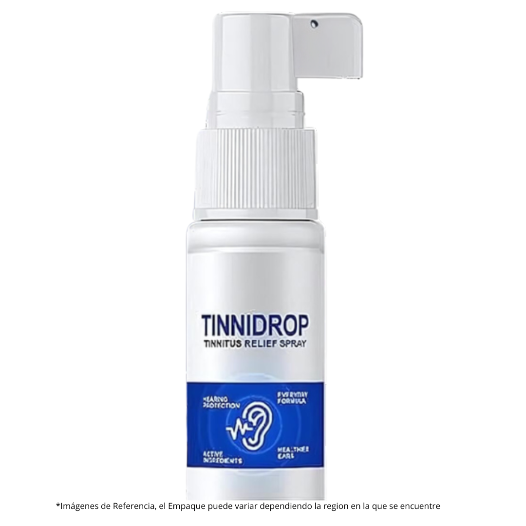 ✨ Tinnidrop Spray 🧴 Limpieza Profunda de Oídos 👂💧