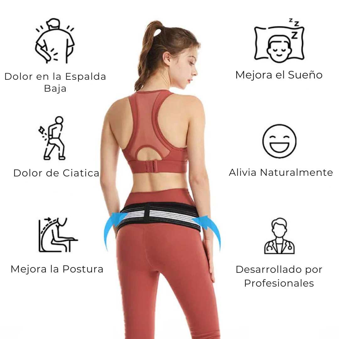 💪💉 Cinturón Ortopédico AliviaMax™ - Di adiós al dolor de ciática y espalda baja
