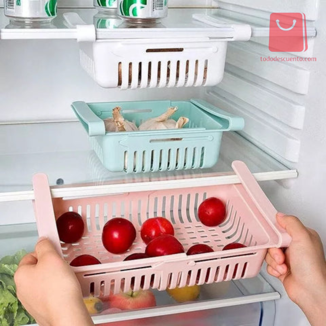 🍱 Organizador Extendible De Nevera  (Pague 2 Lleva 3)🚀