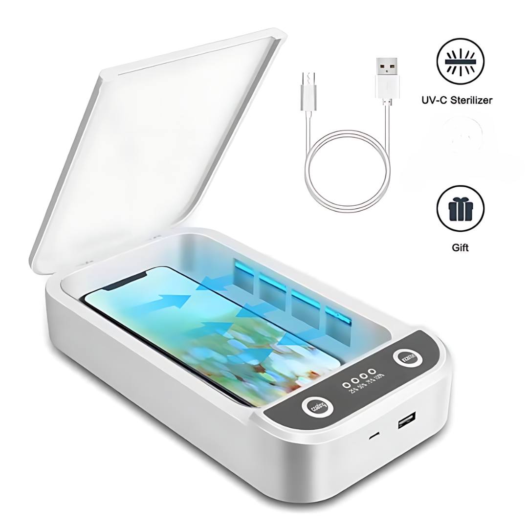 ✨ Caja Esterilizadora Desinfectante UV - Protege a tu familia de virus y bacterias ✨
