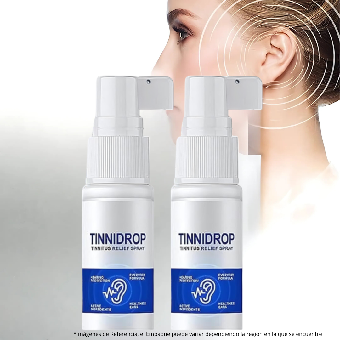 ✨ Tinnidrop Spray 🧴 Limpieza Profunda de Oídos 👂💧