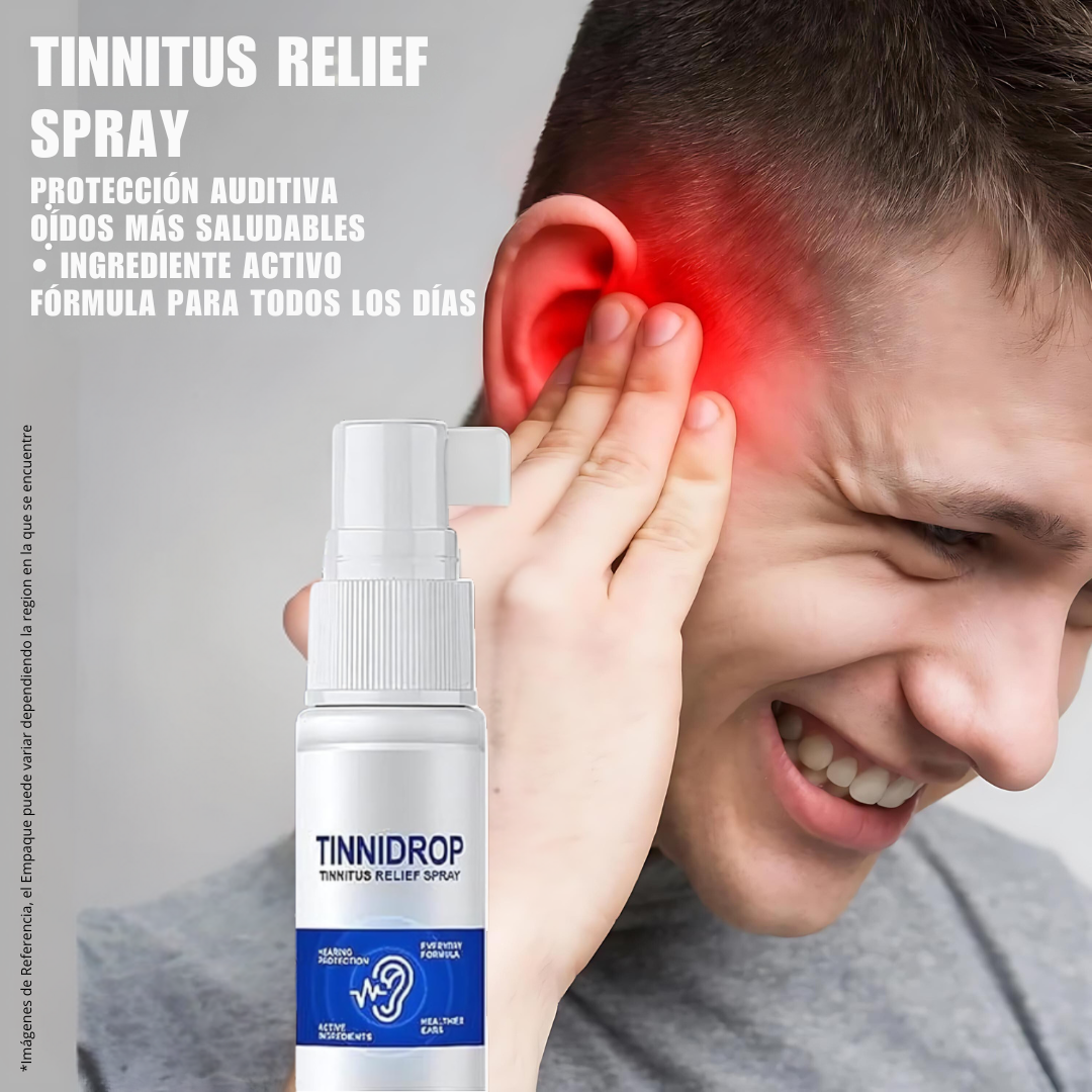 ✨ Tinnidrop Spray 🧴 Limpieza Profunda de Oídos 👂💧
