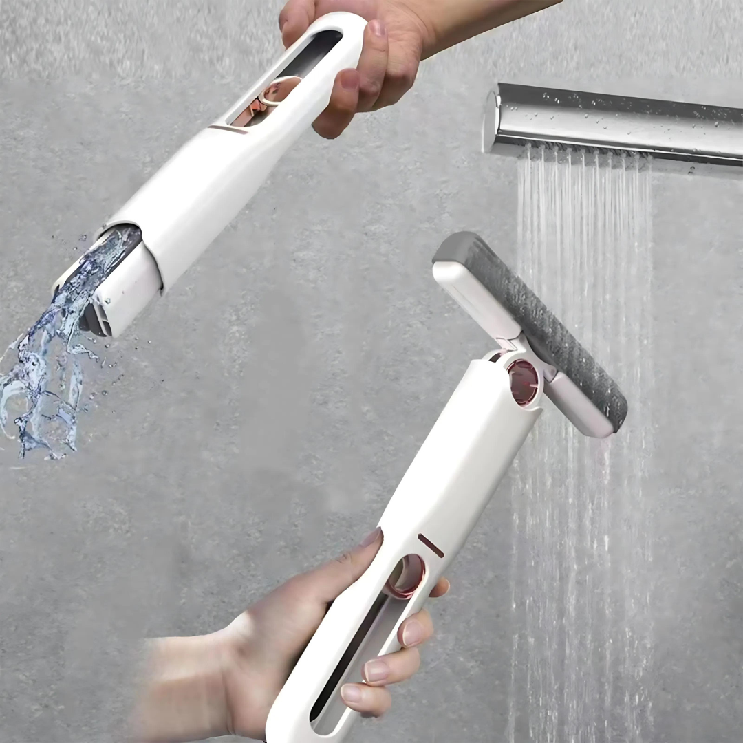 💧 Mini Mop Potente: Limpia y Exprime con Una Sola Mano 🚫