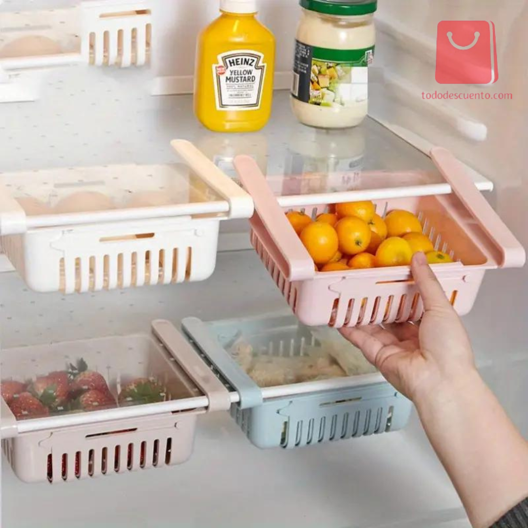 🍱 Organizador Extendible De Nevera  (Pague 2 Lleva 3)🚀