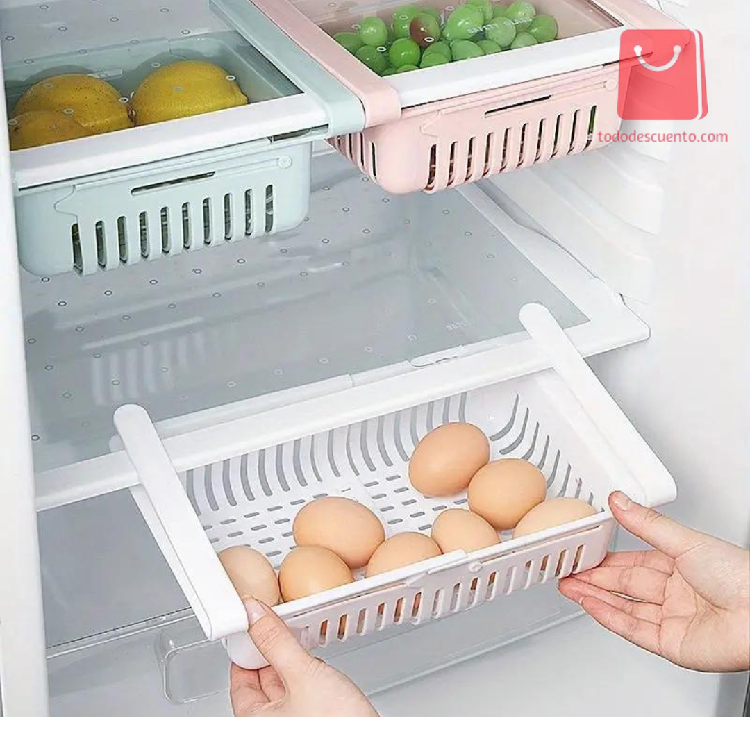 🍱 Organizador Extendible De Nevera  (Pague 2 Lleva 3)🚀