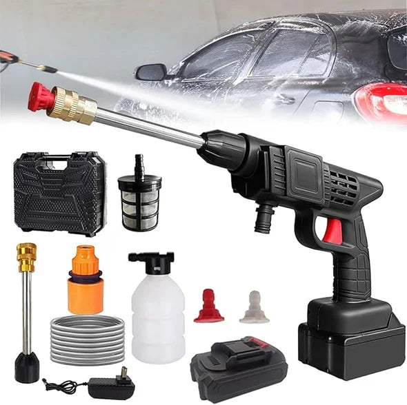 💦 ¡Hidrolavadora Inalámbrica Portátil con 40% OFF SOLO HOY! ⚡️ 🚗 Limpia tu carro, moto o casa ¡sin cables ni grifo!