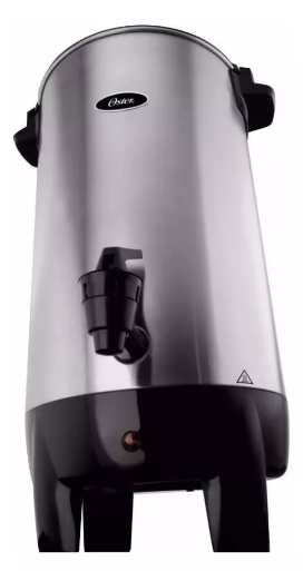Cafetera Percoladora Oster de 35 Tazas en Acero Inoxidable