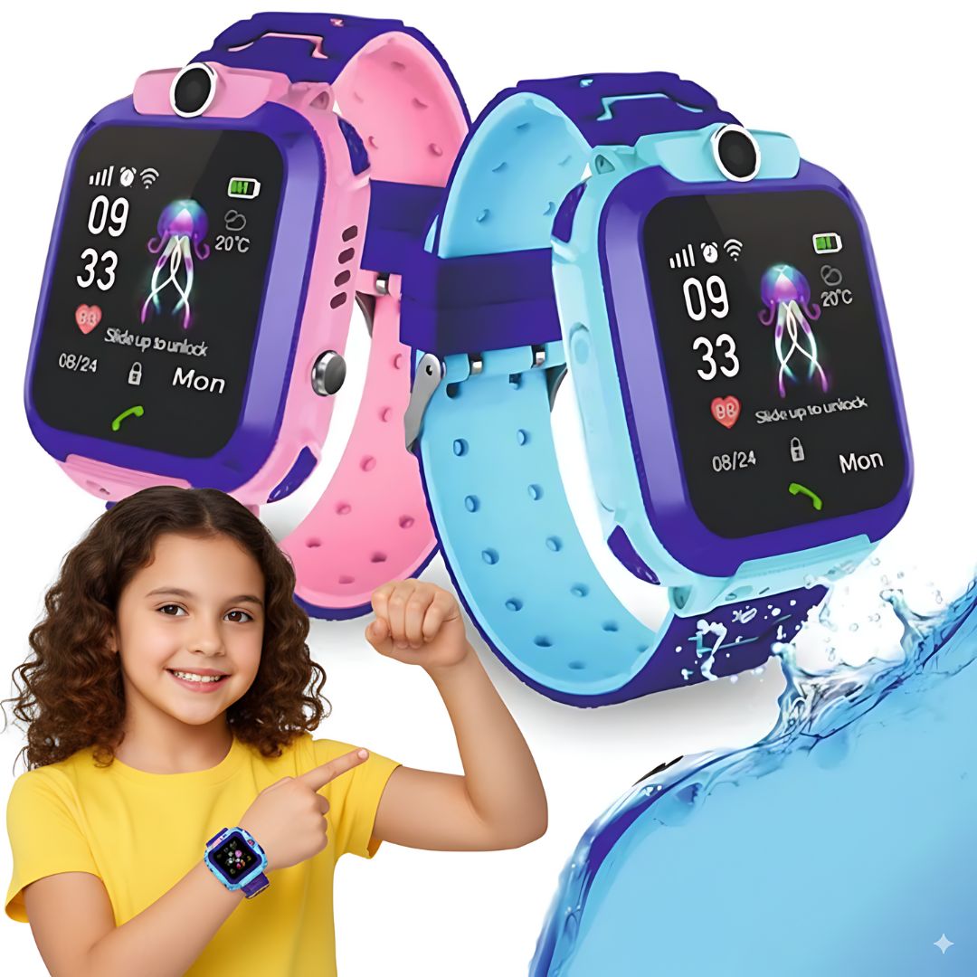 ⌚ Reloj Inteligente de Seguridad 🔒 para niños Q12™ – Con GPS, llamadas y botón SOS para tu tranquilidad