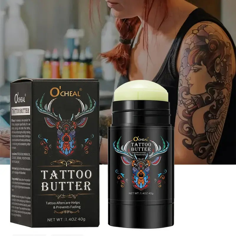 🌟 Bálsamo Restaurador de Tatuajes en Stick - ¡Devuelve el Brillo y Color a tu Arte! 🌟
