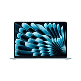MacBook Air 15" M5 color Azul cielo, vista frontal