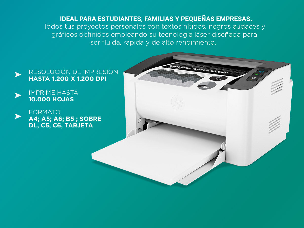 Impresora Laser HP 107W