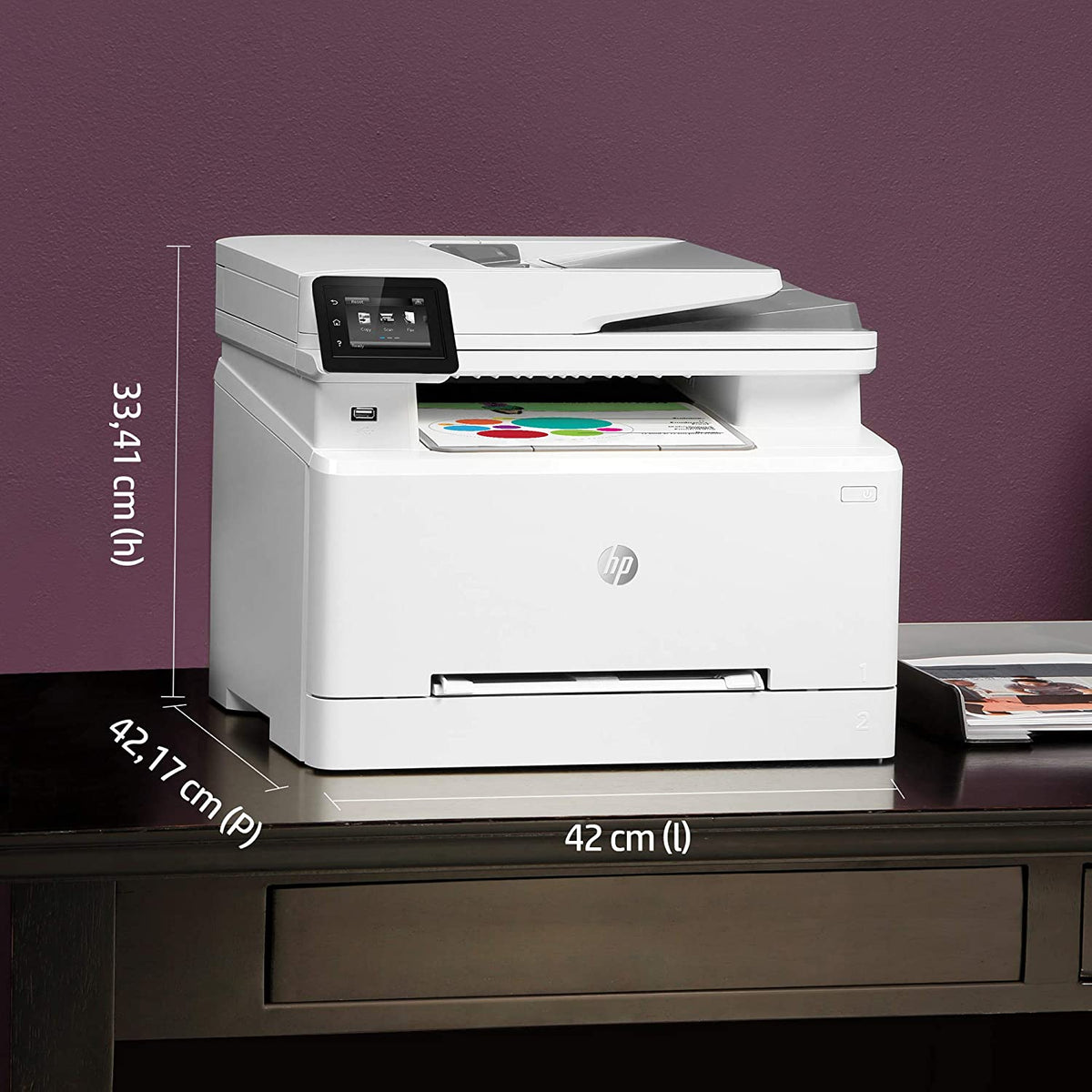Impresora Hp M283fdw Láser Color Multifuncional