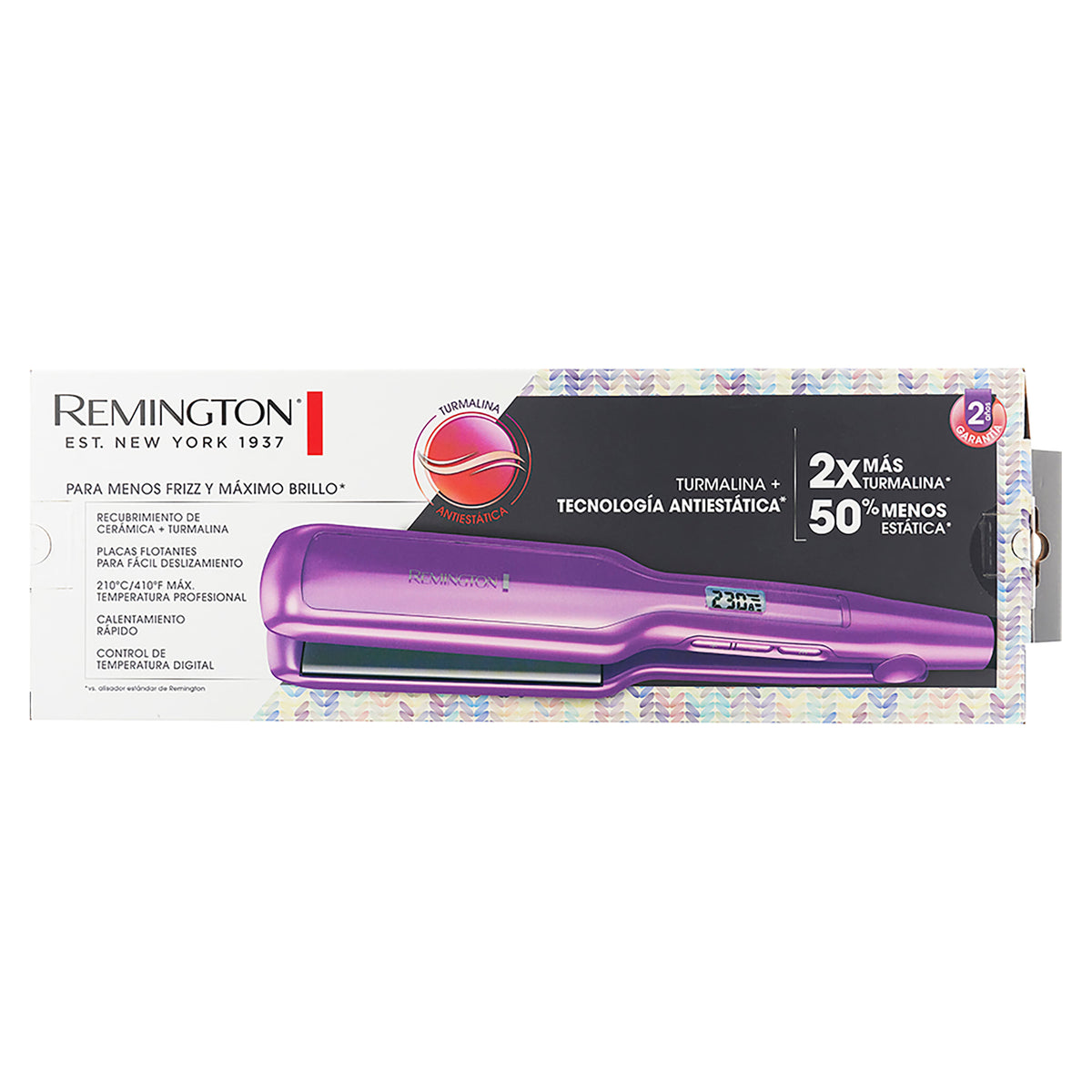 Plancha Remington Ancha Turmalina Ref. 5520 Original