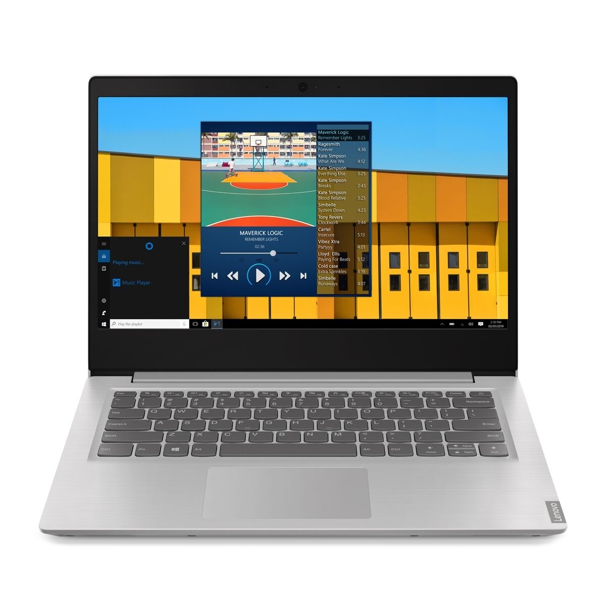 LENOVO S145-14AST - AMD A9 9425 - 1 TERA - 4GB DDR4 - PANTALLA 14" - NO DVD - HDMI - FREE DOS - GREY