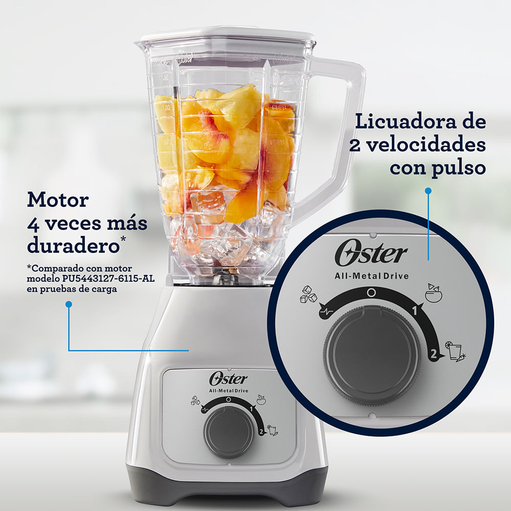 Licuadora Kaliman Oster (Vaso plástico)