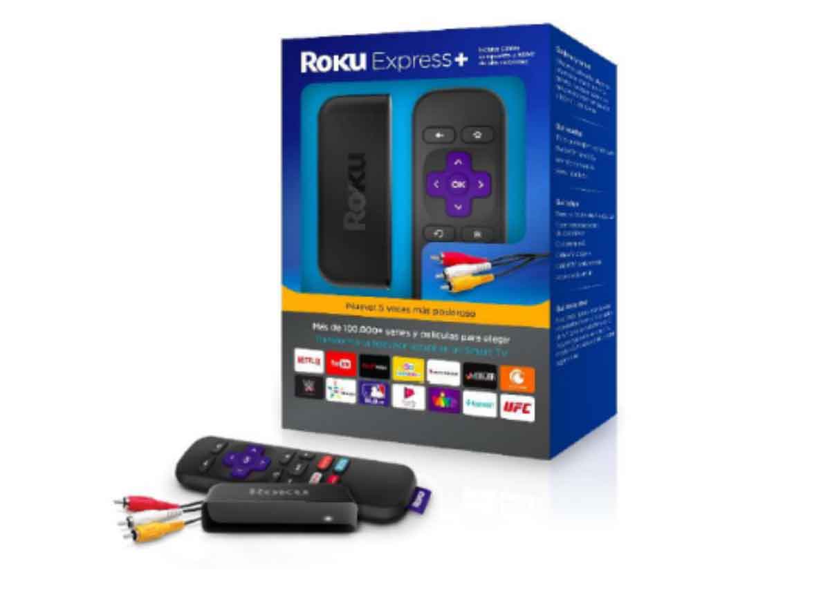 Roku Express Plus Convierte Tu Tv En Smart Tv Hdmi Rca