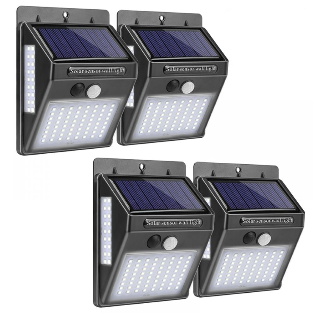 Luz Led para Exteriores con Panel Solar y Sensor de Movimiento