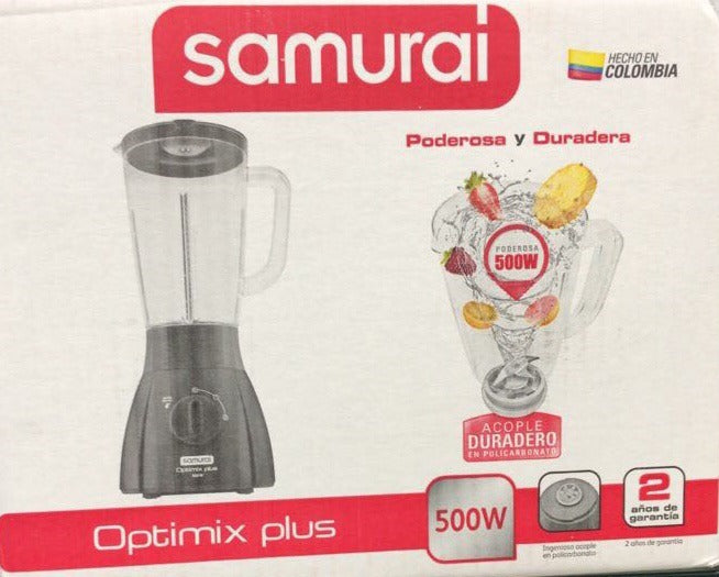 Licuadora Samurai Optimix de 2 Velocidades.
