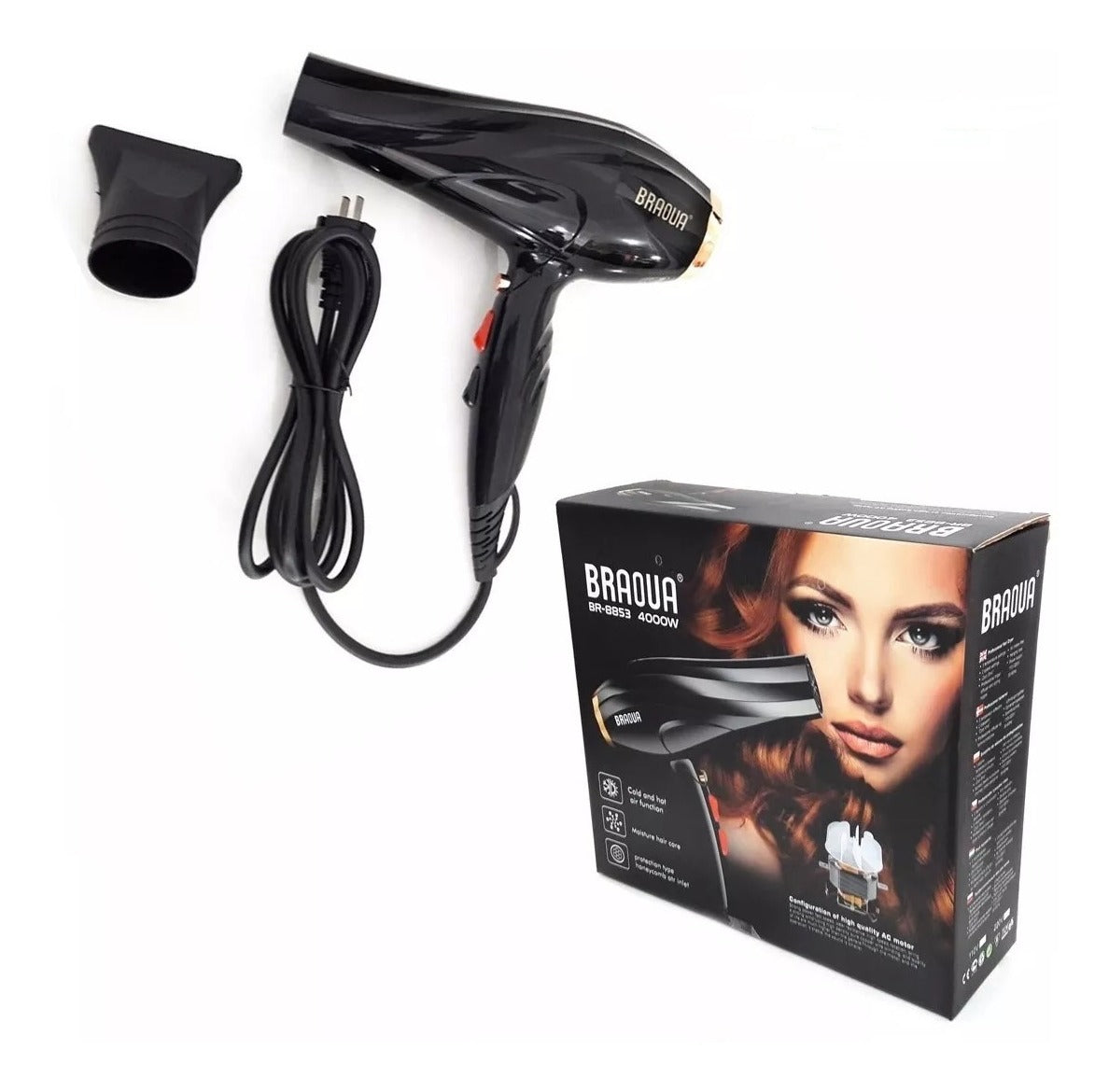 Secador Braoua Pro 4000w
