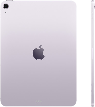 iPad Air morado, vista trasera