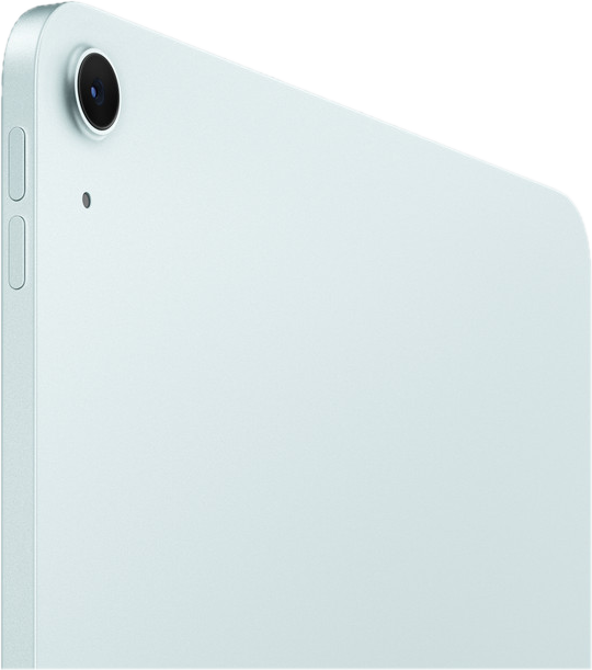 Cámara del iPad Air azul