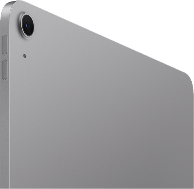 Cámara del iPad Air 13 gris espacial