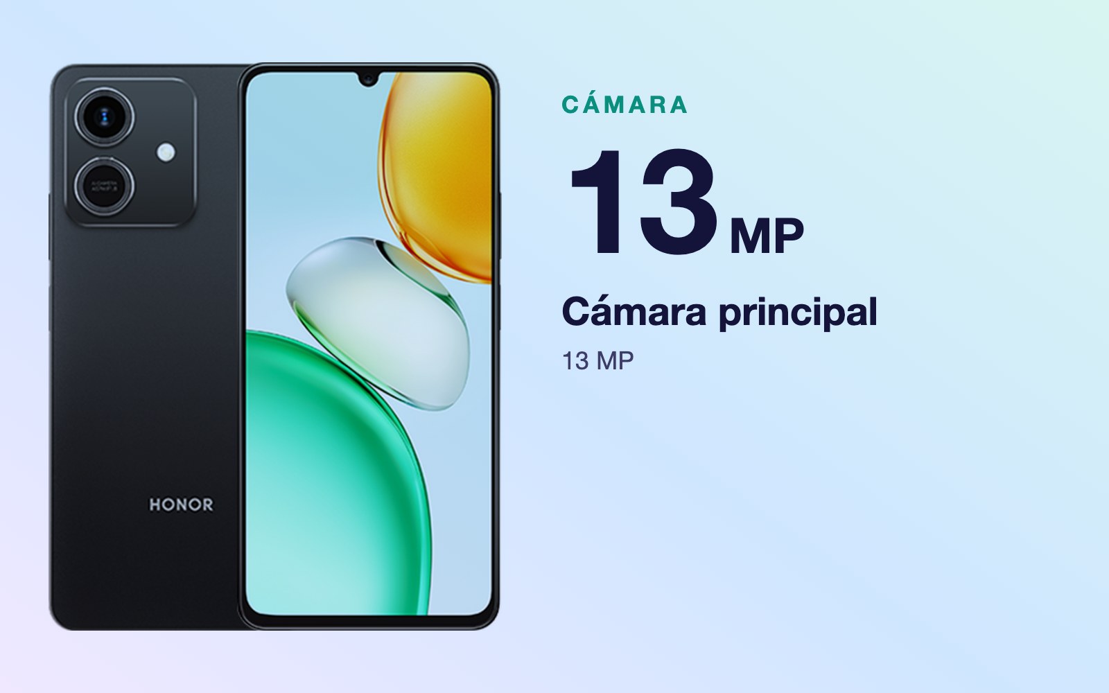 Cámara: 13 MP